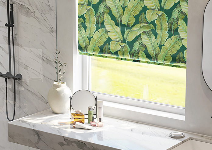 Nicobar, Viridian - Motorised Roman Blind - Image 5